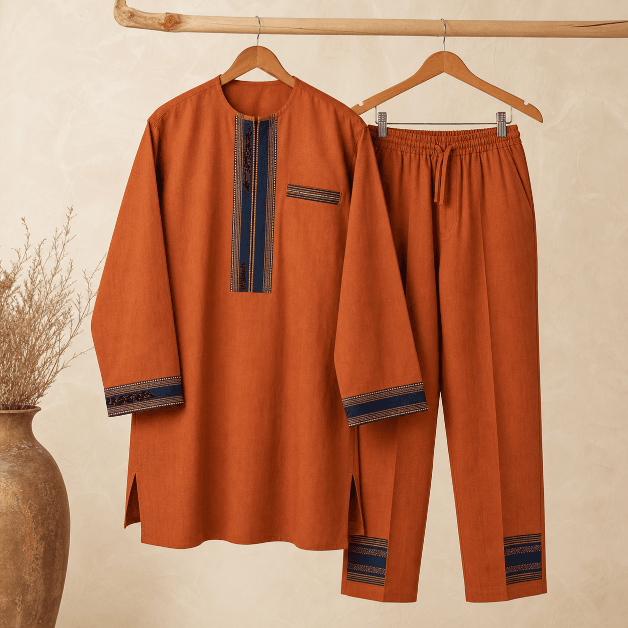 Ensemble coton naturel