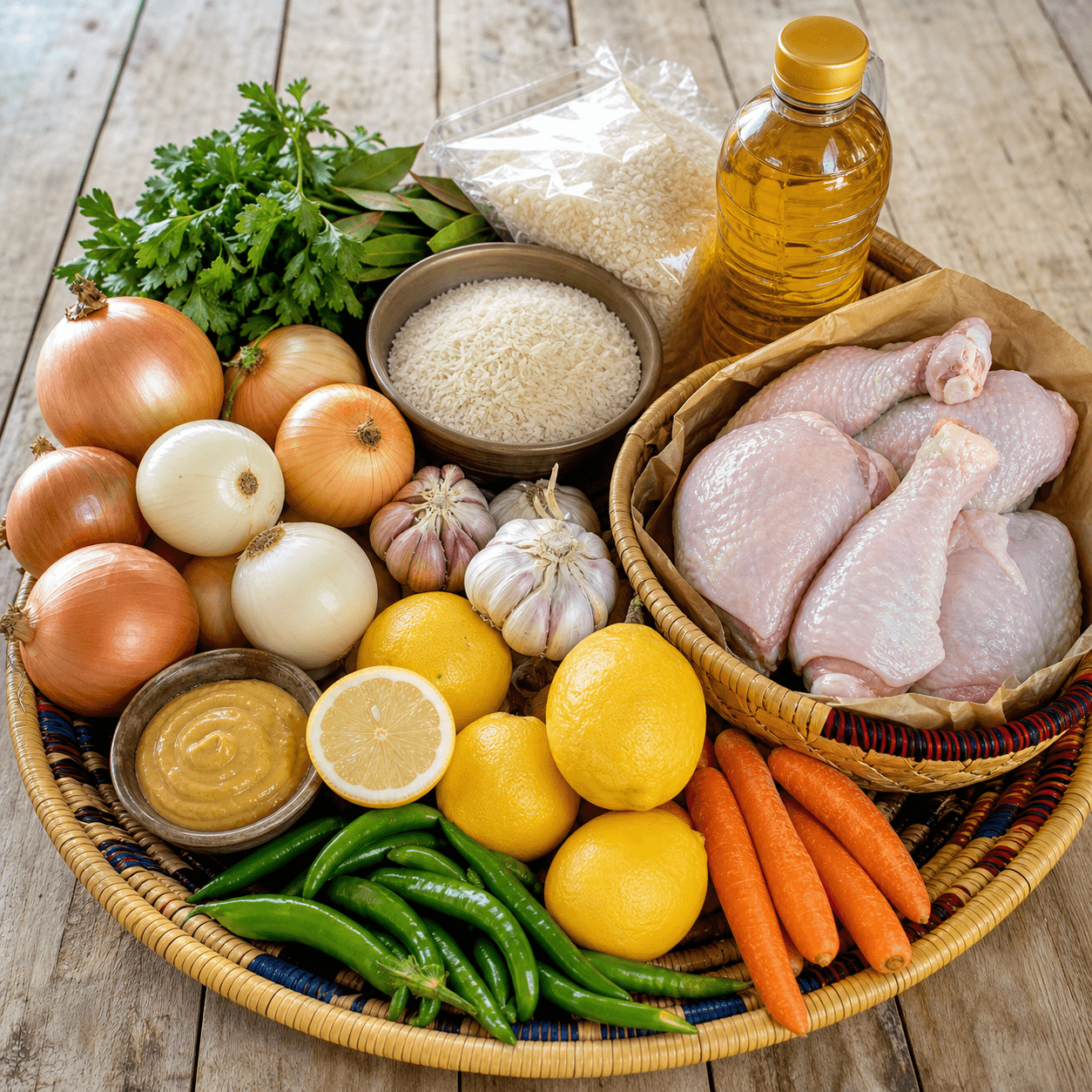Panier Yassa à cuisiner